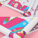 Plastic Embroidery Frame Hoop Square Shape DIY Needlework Craft Sewing Tool