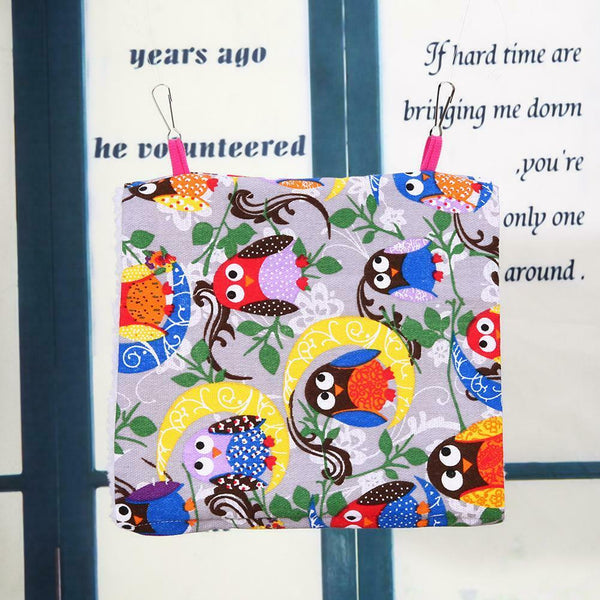 Bird House Parrot Snuggle Shed Bird Hammock Warm Hut Nest Owl S A#S