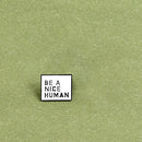 Creative Square Letters Board Brooches Badges Clothes Pin Jewelry (Style 1) A