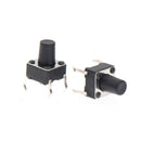 50X 6*6*8mm Tactile Push Button Switch Tact Switch Micro Switch 4-Pin LJ