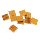 10x Aluminum Heat Sink Heatsink,Cooler Cooling for CPU Led Amplifier Transistor
