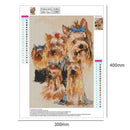 5D DIY Full Drill Diamond Painting Dogs Animals Cross Stitch Embroidery Kit