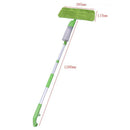 Two In One Micro-Wet Spray Horizontal Board Mop Tile Wood Floor Window Clea K4L1