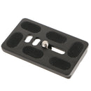 PU-70 Quick Release Plate Metal QR Clamp with 1/4'' Adapter for Manfrotto Arca