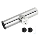 Boat Fishing Rod Holder Clamp-on fit 9-1.7" Rail Adjustable Stainless Steel