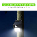 12 LED Solar Motion Sensor Wall Light Waterproof Garden Yard Security Lamp