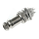 5 Pcs 16mm 4-Pin GX16-4 Aviation Plug Metal Male Female Panel Connector