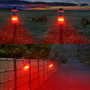 Solar Infrared Detector Lamp Waterproof Garden Remote Motion Sensor Alarm Light