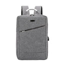 Usb Charging Laptop Canvas Backpack For 15.6 Inch Notebook Bags Waterproof