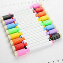 8 colour set magnetic white board marker pens, erase eraser, UKYQ dry easy Z3S3