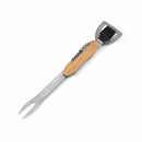 Kitchen Foldable Stainless Steel BBQ Grilling Tools Set Barbecue Brush 4 In 1
