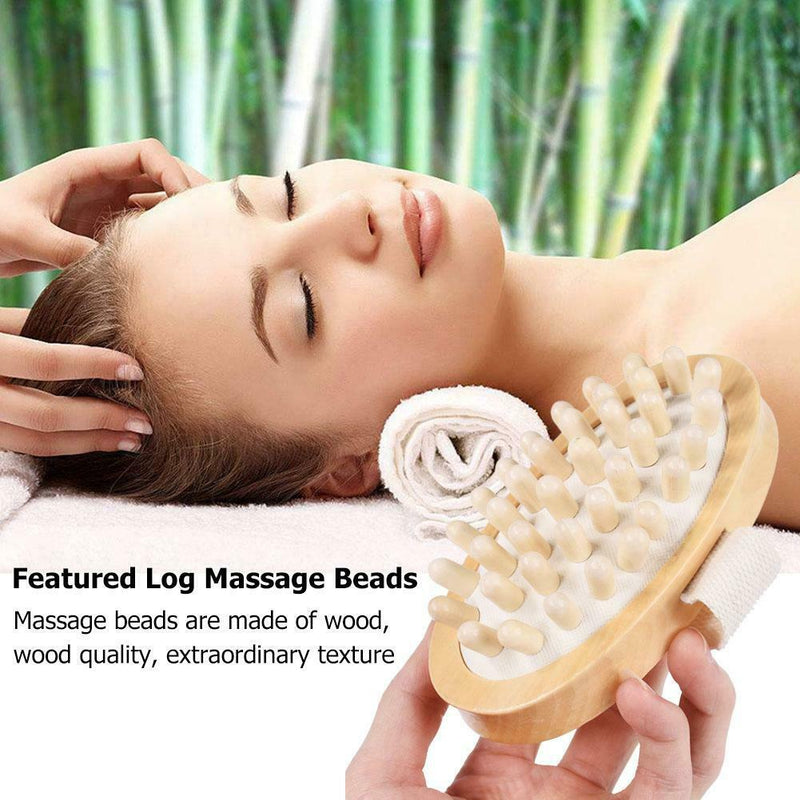 6pcs Dry Body Bath Shower Brush Body Skin Massage Scrubber Bathroom Accessories