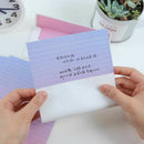 Stationery Letter Envelope Set Gradient Color Writing Paper Students Supplies
