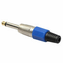 6pcs 6.35mm 1/4inch Male Mono Plug To RCA Female Jack Audio Adapter Connect
