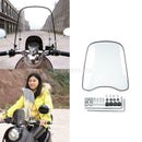 Motorbike Motorcycle Scooter Clear Front Windshield Windscreen Universal