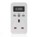 Digital Power Meter Plug-In Socket Electric Wattmeter Energy Monitor Uk Plu
