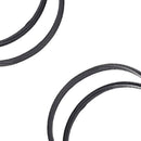 4PCS Car Wheel Eyebrow Arch Trim Lips Fender Flares Protector Carbon Fiber 730mm