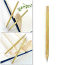 Retro Brass Inkless Metal Pen Pure Brass No-ink Pen Stylus Pencil Everlasti C1O9
