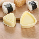 3pcs/set Triangle Maker Easy Clean DIY Sushi Rice Ball Onigiri Mold Tool PP Home