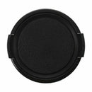 5X( Camera Plastic Side Pinch Clip On Front Lens Cap Protective Cover Blac U5K3)