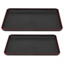 Serving Tray Japanese Style Rectangular Plastic Tray Food Serving Tray for  W8R4