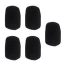 5 PCS Microphone Windshield Cover Mic Sponge Foam Cover Windscreen 5.3cm