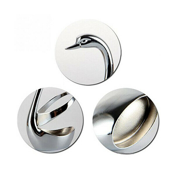 Swan Base Holder With Fruit/ Dessert Fork Cake Spoon Set Pastry Forks Creat S4B2
