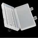 Portable Plastic Battery Case Holder Storage Box For AAA Battery