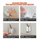 4 Pack of Self Adhesive Hooks,Hat Towel Robe Coat Stick-up Stainless Steel