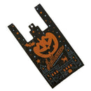 100 x Halloween Vest Bag Shopping Bag Wholesale Portable Plastic Vest Packing