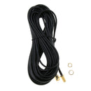 32.8FT Low-Loss Coax Extension Cable (50 Ohm) - RP SMA Male to RP SMA Female -