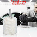 6mm Handle Buffing Grinding Head Cotton Cloth Wheel Abrasive Tool (50mm) SN9F