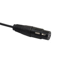 2X XLR Y-Splitter Cable, 3Pin Male Plug To Dual Female Microphone Cable 1ft