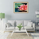 5D DIY Full Drill Diamond Painting Lotus Cross Stitch Embroidery Mosaic Kit