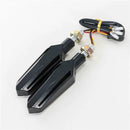 2x Red Yellow Two-Color Running Water Motorcycle Steering Signal Light sfs IXP