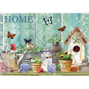 Full Drill Diamond Painting Gardening Cross Stitch Embroidery Kit Picture A
