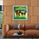 5D DIY Full Drill Diamond Painting Horse Cross Stitch Mosaic Kit Home Decor