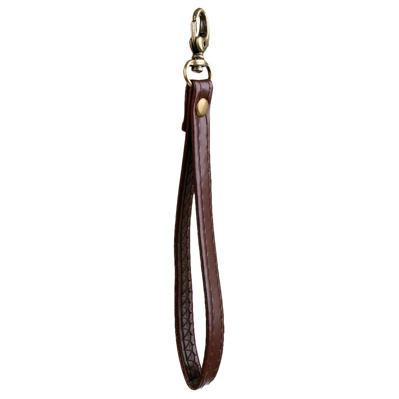 2x Leather Wristband Clip-on Clutch Wristlet Bag Di