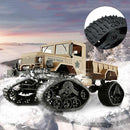 4Pcs Upgrade Track Wheels Replacement For 1/16 WPL B24 C14 Military Truck RC Car