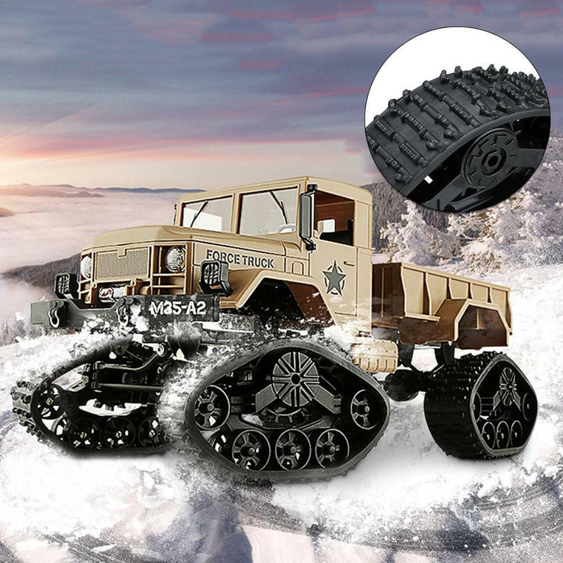 4Pcs Upgrade Track Wheels Replacement For 1/16 WPL B24 C14 Military Truck RC Car