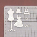Clothes Hanger Cutting Dies Stencil DIY Cards Scrapbook Diary Gifts Crafts M&O