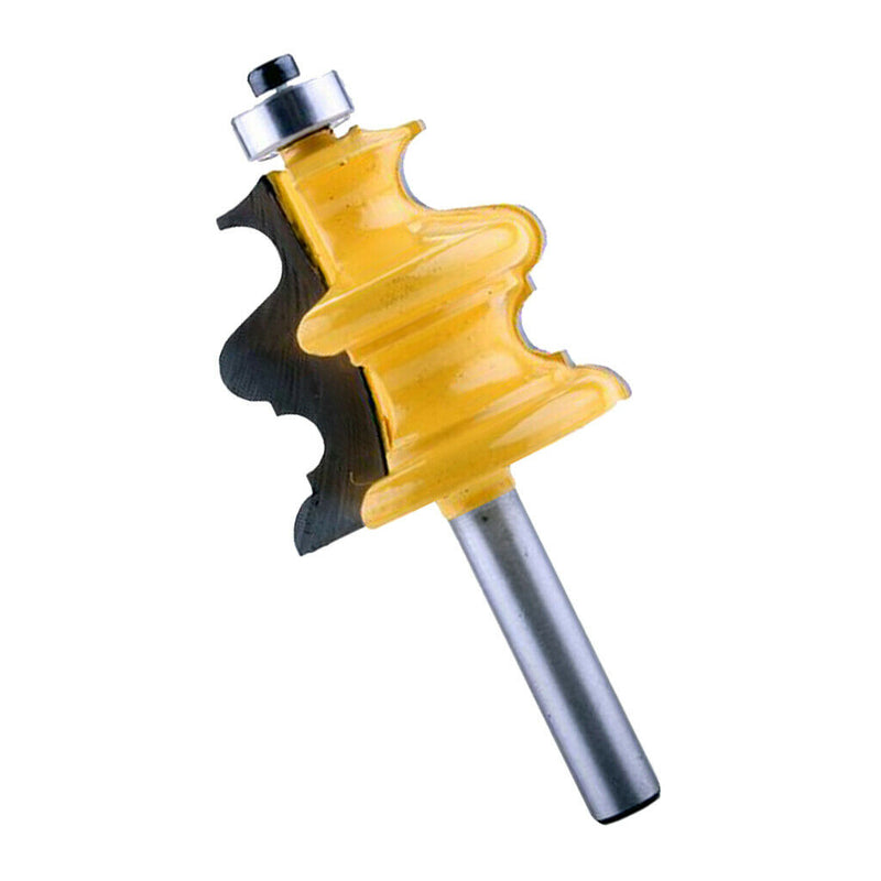 1-1/2"Cutting Length, 1/2"Cutting Depth 8mm Shank Beaded Handrail Router Bit