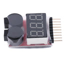 MagiDeal 1 8S LED Low Voltage Buzzer Lipo Voltage  For Aircraft