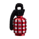4 x Metal Cool Grenade Shaped Design Car Auto Motorcycle Bike Tire Tyre Valve I2