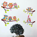 Self-adhesive Waterproof Bird Window Wall Stickers Bedroom Classroom Decor A