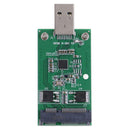 USB 3.0 to PCIE mSATA SSD External mSATA to USB 3.0 SSD Convertor Adap OZ