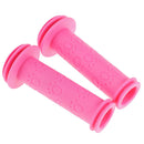 Mountain Bike Rubber Handle Grips Bar Grips Cover for Children Bike Rose Red