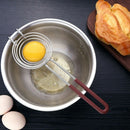 Spiral Stainless Steel Egg Yolk Separator Hand Eggs Gadgets Egg Steamer Too U7F5