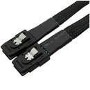 0.7M Internal Mini SAS 36-Pin To SFF-8087 Cable - Black