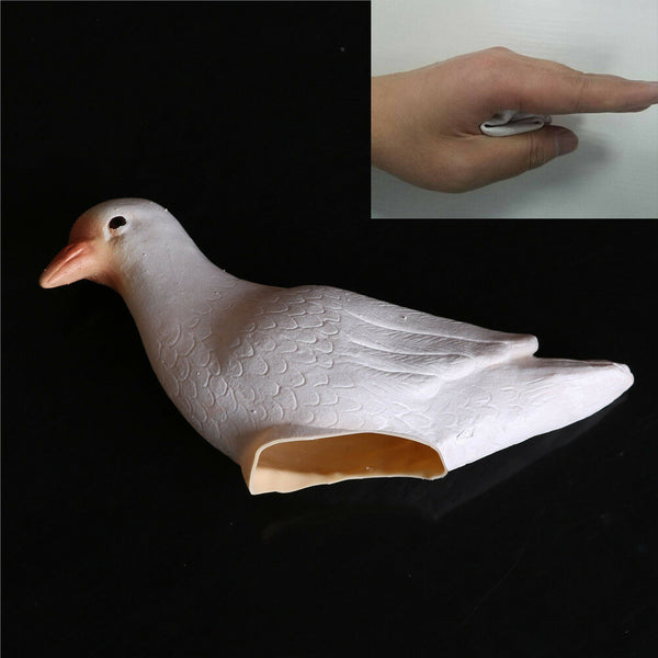 Funny magic Living Latex Dove Dove Magic propClose-up, magic tricks gimmick Z